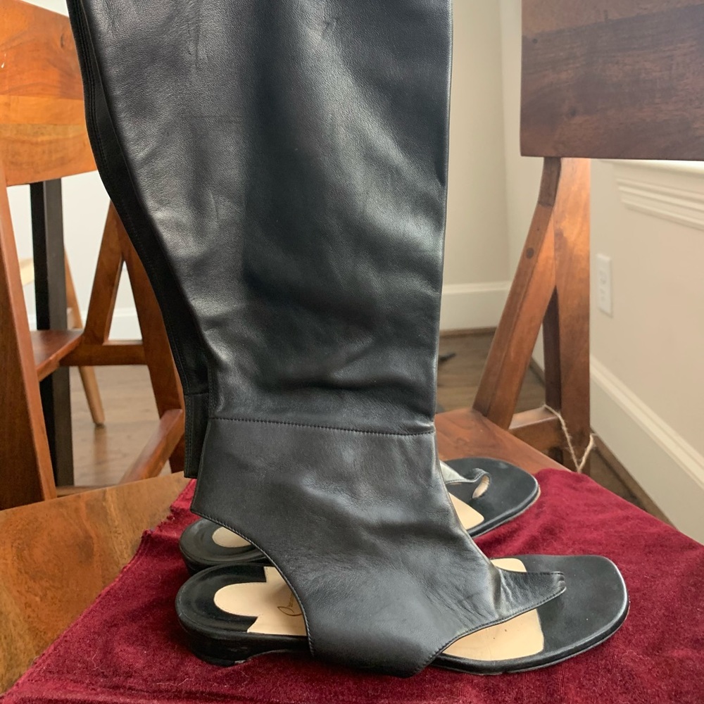 Christian Louboutin Sandal/boots black size 38.5